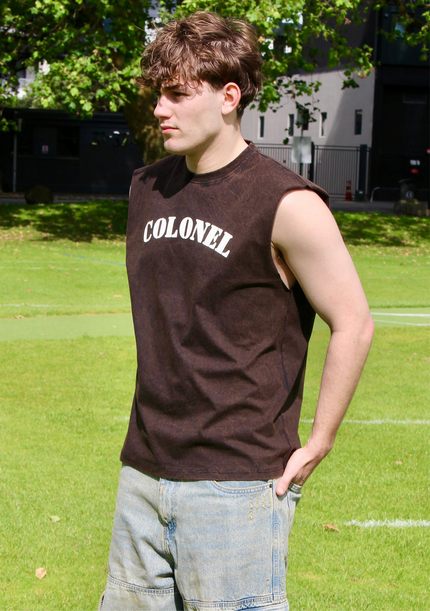 Colonel acid washed tank