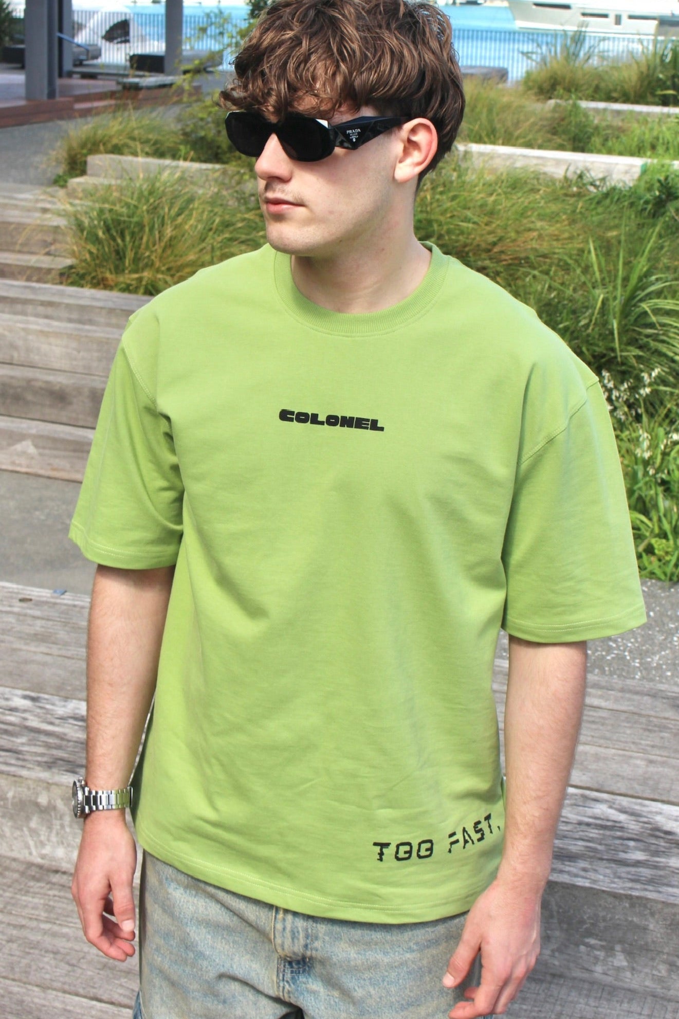 Too Fast Not Furious Heavyweight Tshirt oversize fit