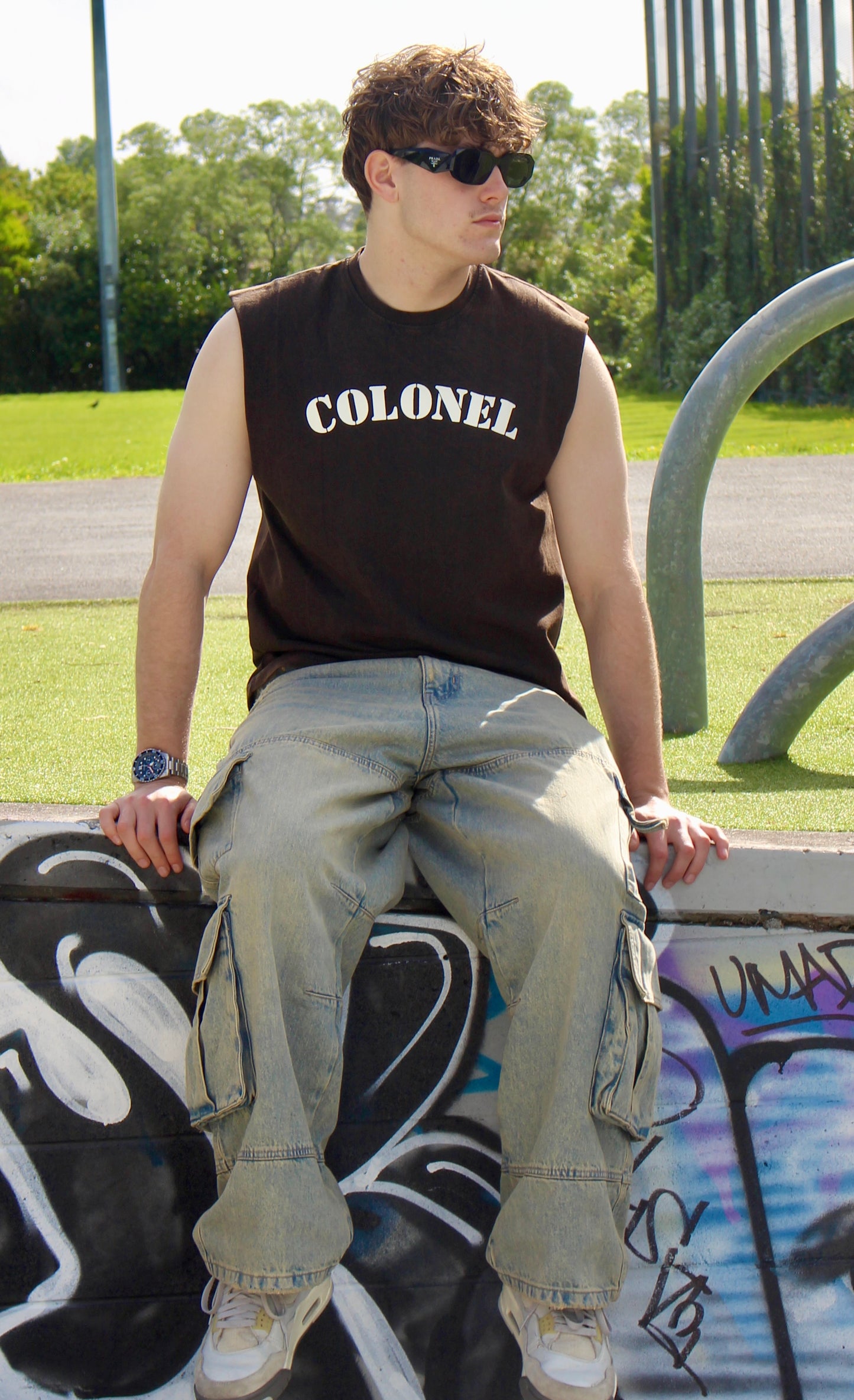 Colonel acid washed tank