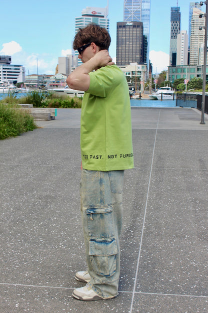 Too Fast Not Furious Heavyweight Tshirt oversize fit