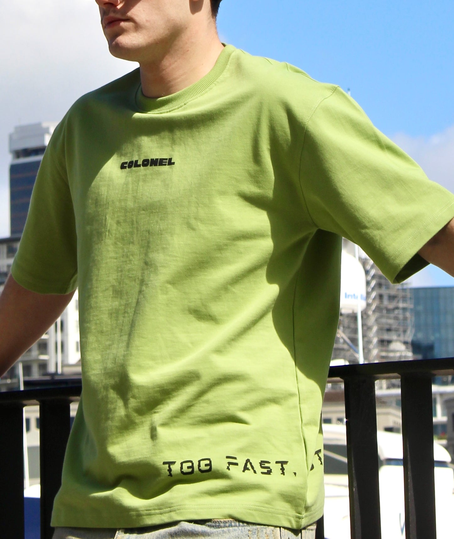 Too Fast Not Furious Heavyweight Tshirt oversize fit